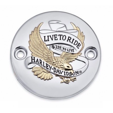 The Harley-Davidson “Live To Ride” Collection – Gold - Timer Cover