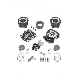 SCREAMIN’ EAGLE® MILWAUKEE-EIGHT® ENGINE STAGE IV KIT, 107 TO 114CI – TWIN-COOLED™ - BLACK HIGHLIGHTED
