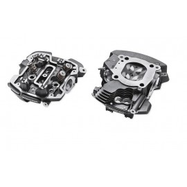 SCREAMIN’ EAGLE® MILWAUKEE-EIGHT® ENGINE CNC PORTED CYLINDER HEADS - TWIN-COOLED™ – BLACK HIGHLIGHTED