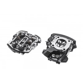 SCREAMIN’ EAGLE® MILWAUKEE-EIGHT® ENGINE CNC PORTED CYLINDER HEADS - AIR/OIL COOLED – BLACK HIGHLIGHTED