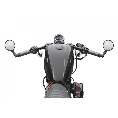 Ahuyentar vanidad Permiso Kit de Semimanillar negro brillante para Sportster 1200CX - Harley ...