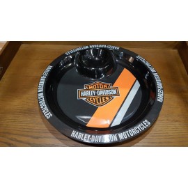 Harley-Davidson® Bar & Shield® Chip & Dip Serving Tray | Tri-Color