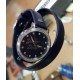 Womens Crystal Double Wrap Leather Watch - Blue BY H-D