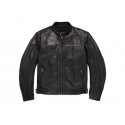 Harley-Davidson® Reflective Skull Leather Jacket