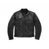 Harley-Davidson® Reflective Skull Leather Jacket