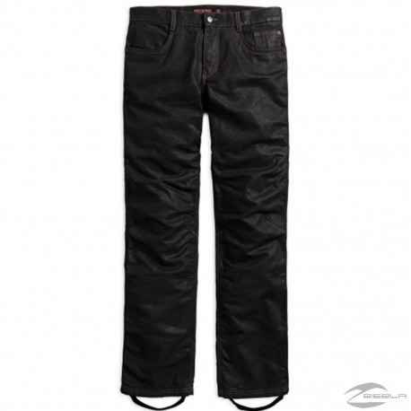 WAXED DENIM PERFORMANCE RIDING JEANS