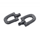 ENDGAME COLLECTION RIDER FOOTPEGS - BLACK ANODIZED BY HARLEY DAVIDSON