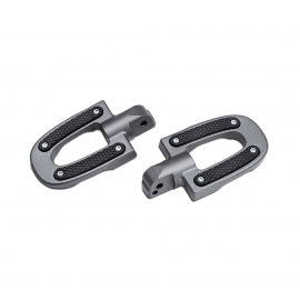 ENDGAME COLLECTION PASSENGER FOOTPEGS - GRAPHITE ANODIZED BY HARLEY DAVIDSON