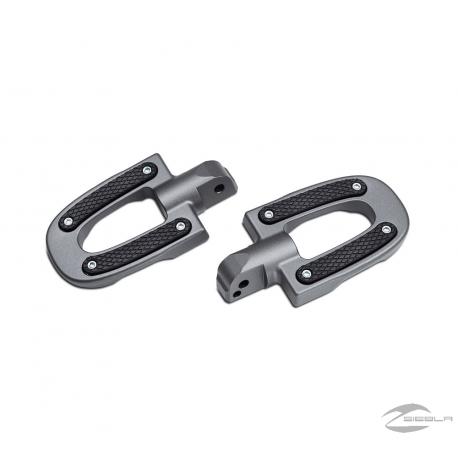 ENDGAME COLLECTION PASSENGER FOOTPEGS - GRAPHITE ANODIZED BY HARLEY DAVIDSON