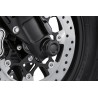 DOMINION COLLECTION FRONT AXLE NUT COVERS - GLOSS BLACK
