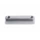 DOMINION™ COLLECTION TRIM PIECE - LARGE BRAKE PEDAL PAD - BRUSHED ALUMINUM