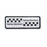 PATCH-MULTI COLOR STAGGER FLAG IRON-ON PATCH