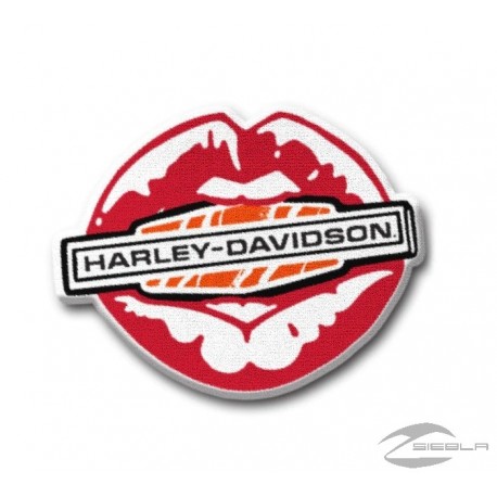 PARCHE  TERMOADHESIVO -MULTI COLOR KISS HARLEY IRON-ON PATCH