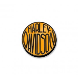 HARLEY DAVIDSON  Circle Lock-up Enamel Pin