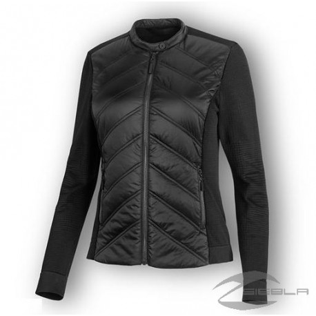 JACKET-QUILTED,STRETCH,NYLN,BL