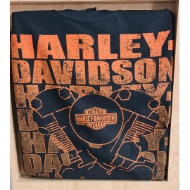 HARLEY-DAVIDSON T-SHIRT SIEBLA MARBELLA BLACK