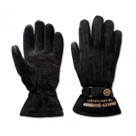 Harley Davidson Women's 120th Anniversary Wistful Leather Gloves
