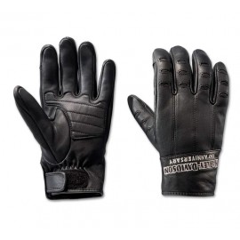 Harley Davidson Men's 120th Anniversary True North Leather Gloves