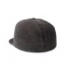 Bar & Shield Washed Fitted Cap - Black Beauty
