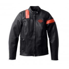 Harley Davidson Women's Hwy-100 Waterproof Leather Jacket