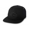 Harley Davidson Bar & Shield Strapback Hat - Black Beauty