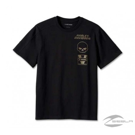 Camiseta Harley Davidson Street Machine para hombre - Black Beauty