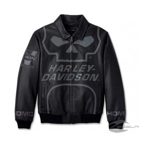 Chaqueta Harley Davidson Willie G Skull Master para hombre