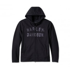 Harley Davidson Men's Hooded Riding Fleece Deflector