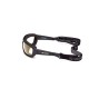 HARLEY DAVIDSON YELLOW PHOTOCHROMATIC MOTORCYCLE GLASSES WITH GOLDEN FLASH