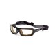 HARLEY DAVIDSON YELLOW PHOTOCHROMATIC MOTORCYCLE GLASSES WITH GOLDEN FLASH