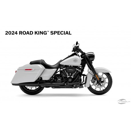 HARLEY DAVIDSON WHITE ONYX PEARL BLACK ROAD KING™ SPECIAL 2024