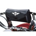 WINDSHIELD POUCH WITH FAT BOY MEDALLION