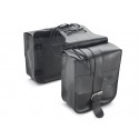 Synthetic Leather Throw-Over Adjustable Saddlebags
