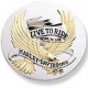 Medallon con logotipo "Live to Ride" Grande