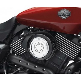 Embellecedor de filtro de aire Harley-Davidson® Motor Co. - Cromado