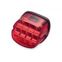 LAYBACK LED TAIL LAMP - INTERNATIONAL - RED LENS