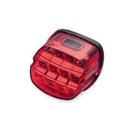 LAYBACK LED TAIL LAMP - INTERNATIONAL - RED LENS