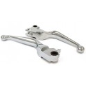 Chrome Hand Control Lever Kit Touring